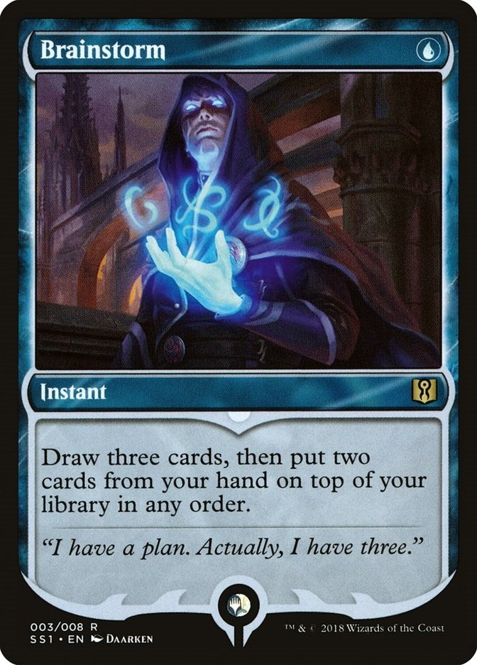 Brainstorm (3) (Signature Spellbook: Jace)