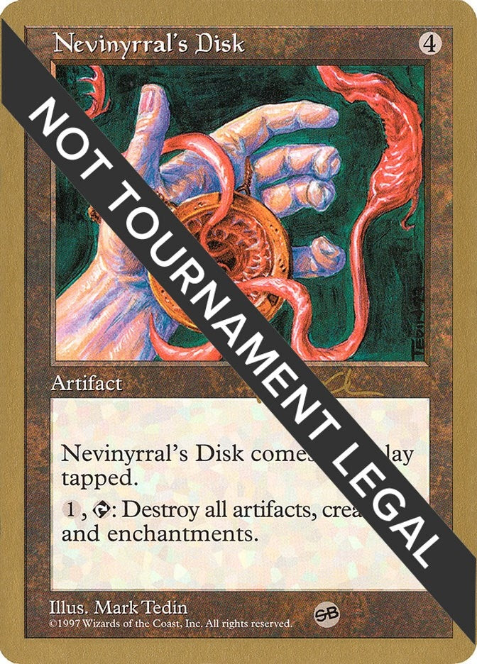 Nevinyrral's Disk - 1997 Paul McCabe (5ED) (SB) (World Championship Decks)