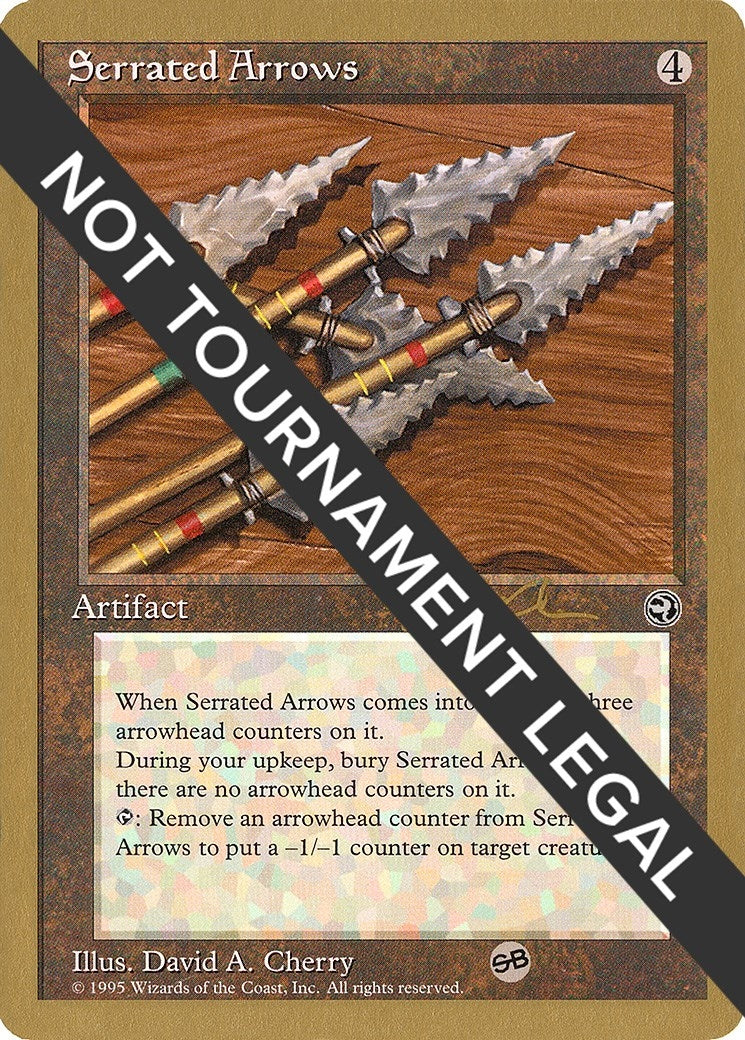 Serrated Arrows - 1997 Paul McCabe (HML) (SB) (World Championship Decks)