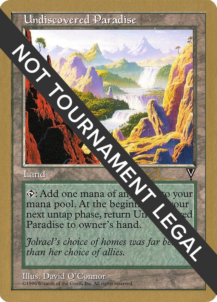 Undiscovered Paradise - 1997 Paul McCabe (VIS) (World Championship Decks)