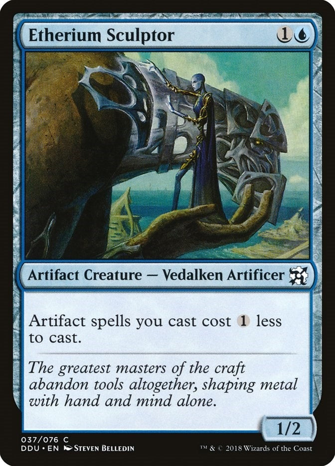 Etherium Sculptor (37) (Duel Decks: Elves vs. Inventors)