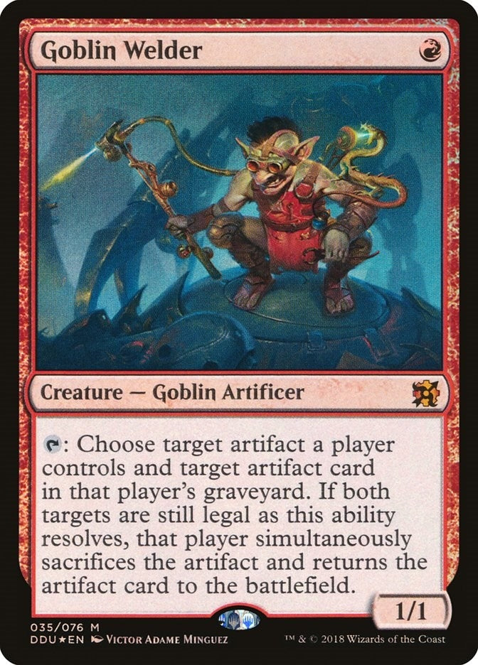 Goblin Welder (35) (Duel Decks: Elves vs. Inventors)