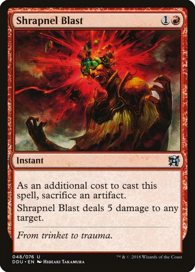 Shrapnel Blast (48) (Duel Decks: Elves vs. Inventors)