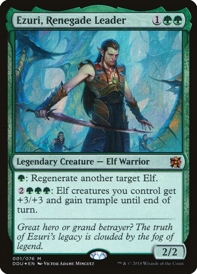 Ezuri, Renegade Leader (1) (Duel Decks: Elves vs. Inventors)