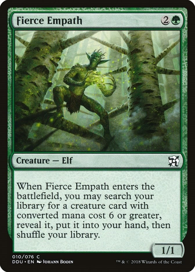 Fierce Empath (10) (Duel Decks: Elves vs. Inventors)