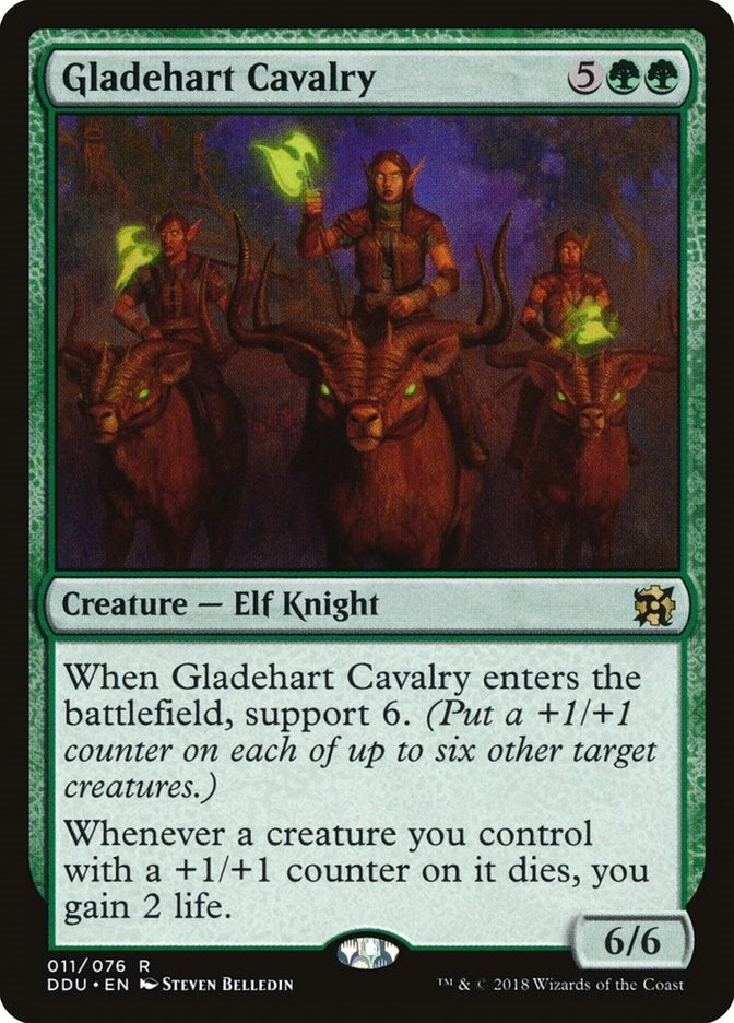 Gladehart Cavalry (11) (Duel Decks: Elves vs. Inventors)