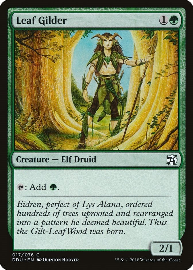 Leaf Gilder (17) (Duel Decks: Elves vs. Inventors)