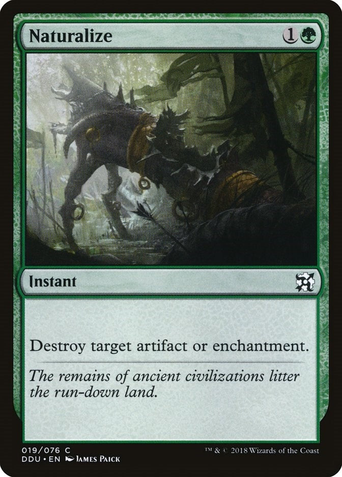 Naturalize (19) (Duel Decks: Elves vs. Inventors)