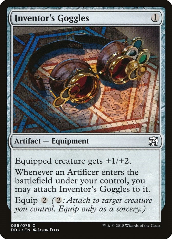 Inventor's Goggles (55) (Duel Decks: Elves vs. Inventors)