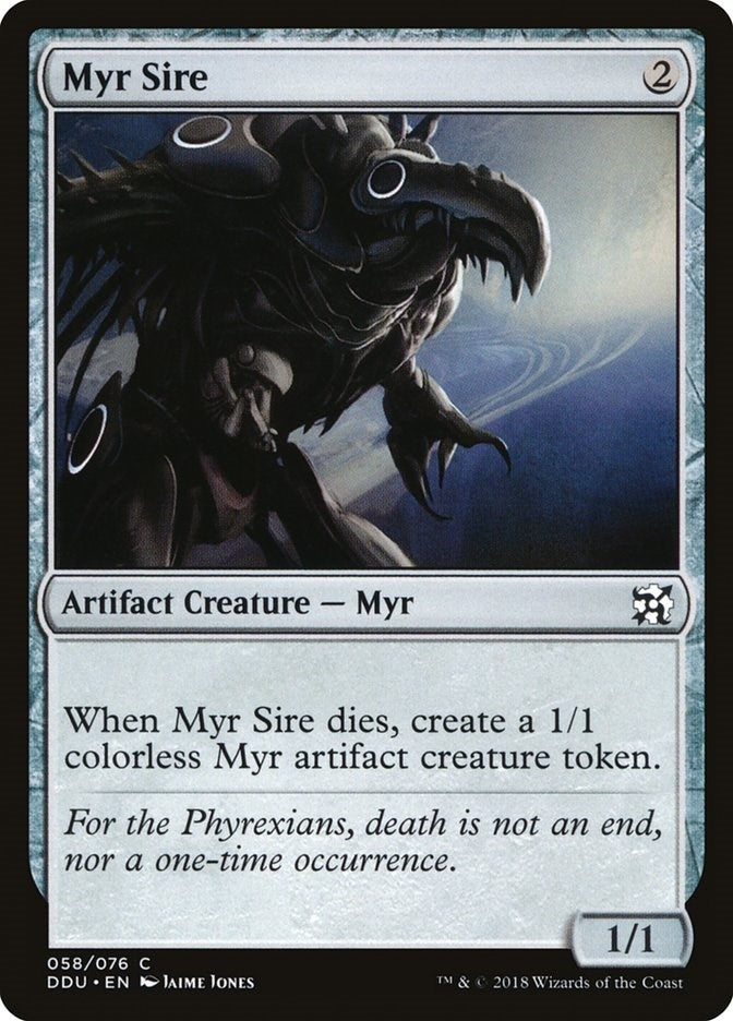 Myr Sire (58) (Duel Decks: Elves vs. Inventors)