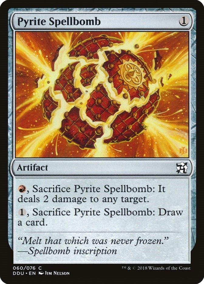 Pyrite Spellbomb (60) (Duel Decks: Elves vs. Inventors)