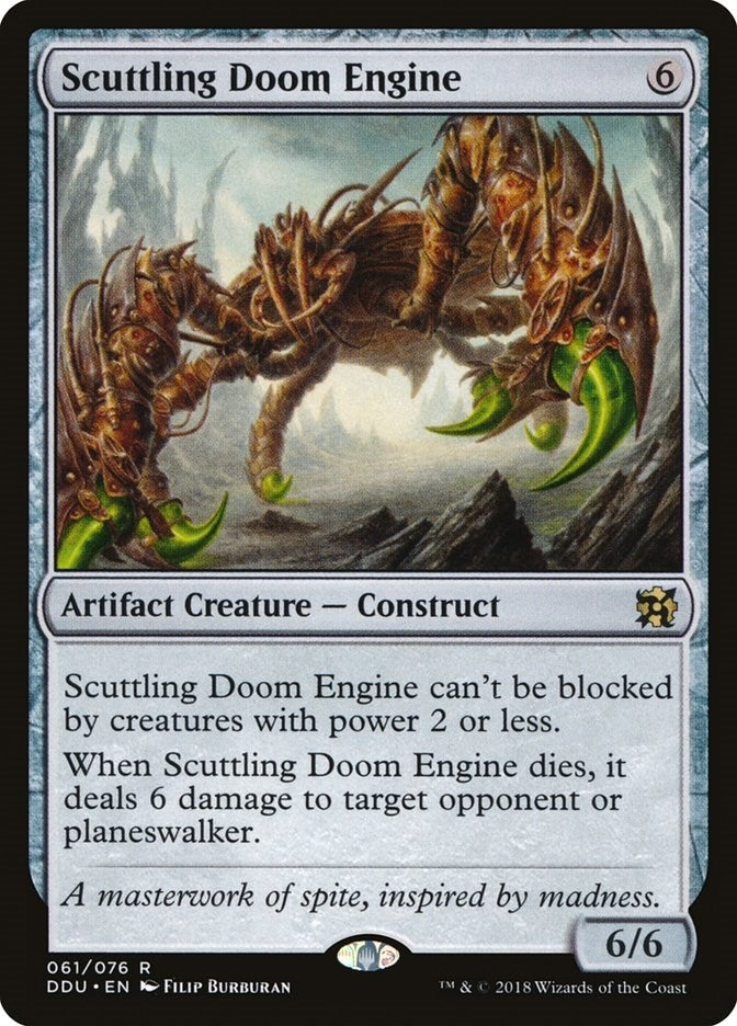 Scuttling Doom Engine (61) (Duel Decks: Elves vs. Inventors)
