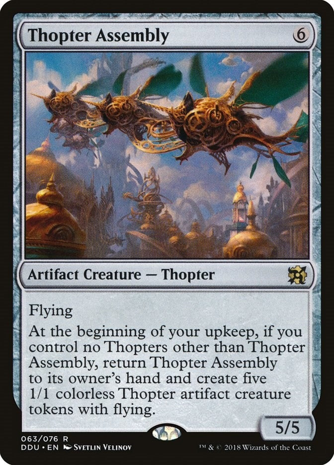 Thopter Assembly (63) (Duel Decks: Elves vs. Inventors)