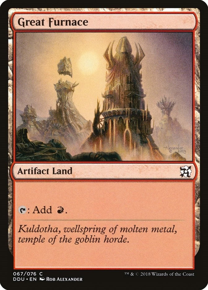 Great Furnace (67) (Duel Decks: Elves vs. Inventors)