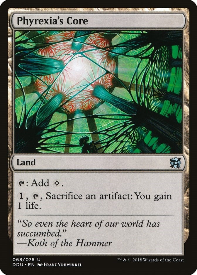 Phyrexia's Core (68) (Duel Decks: Elves vs. Inventors)