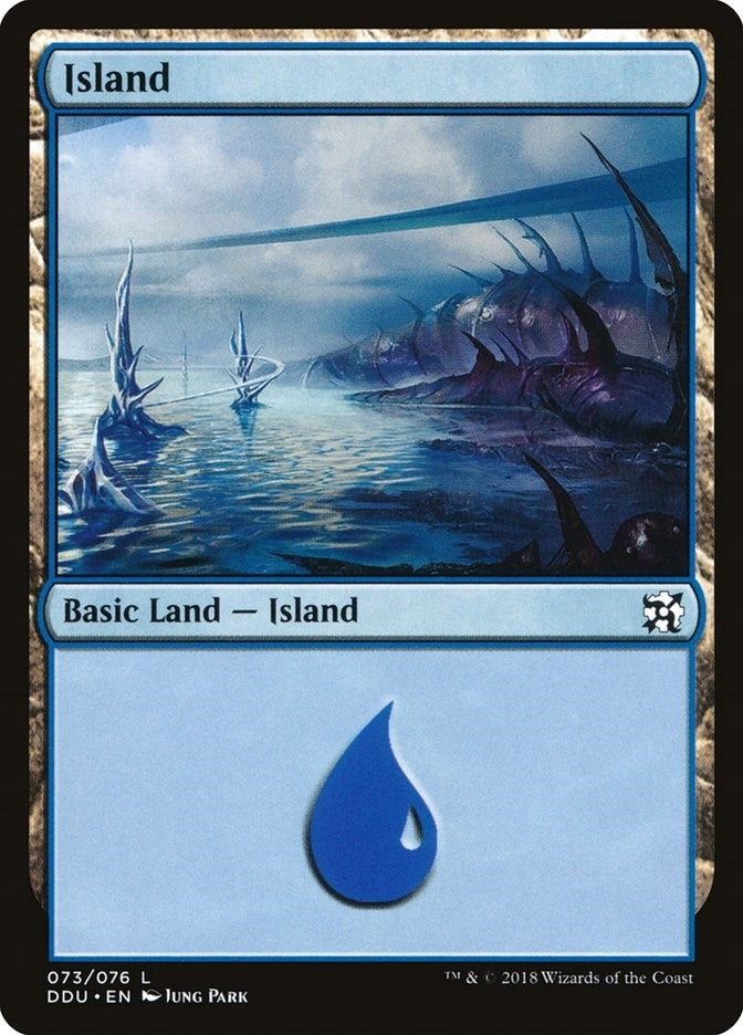Island (073) (73) (Duel Decks: Elves vs. Inventors)