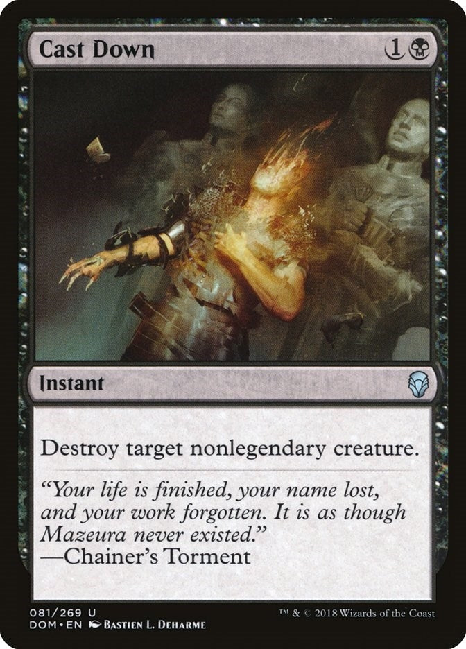 Cast Down (81) (Dominaria)