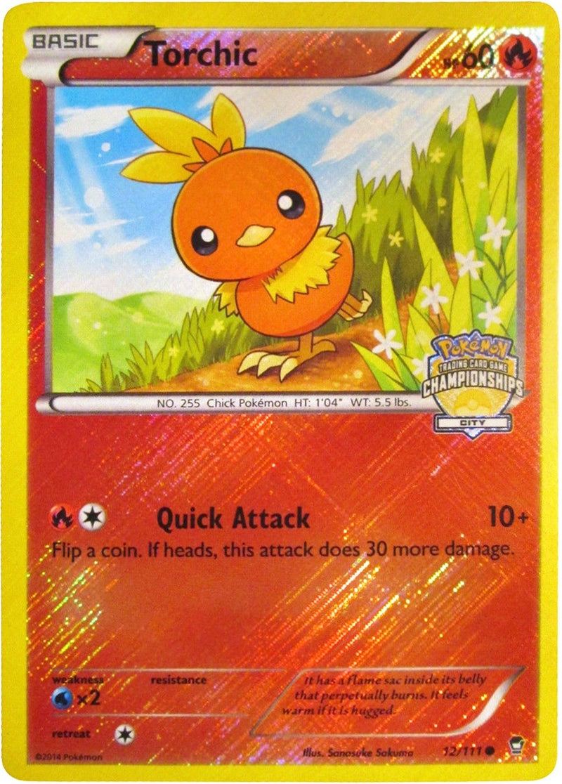 Image for Torchic - 12/111 (City Championships) (012/111) (League & Championship Cards) - Pokemon