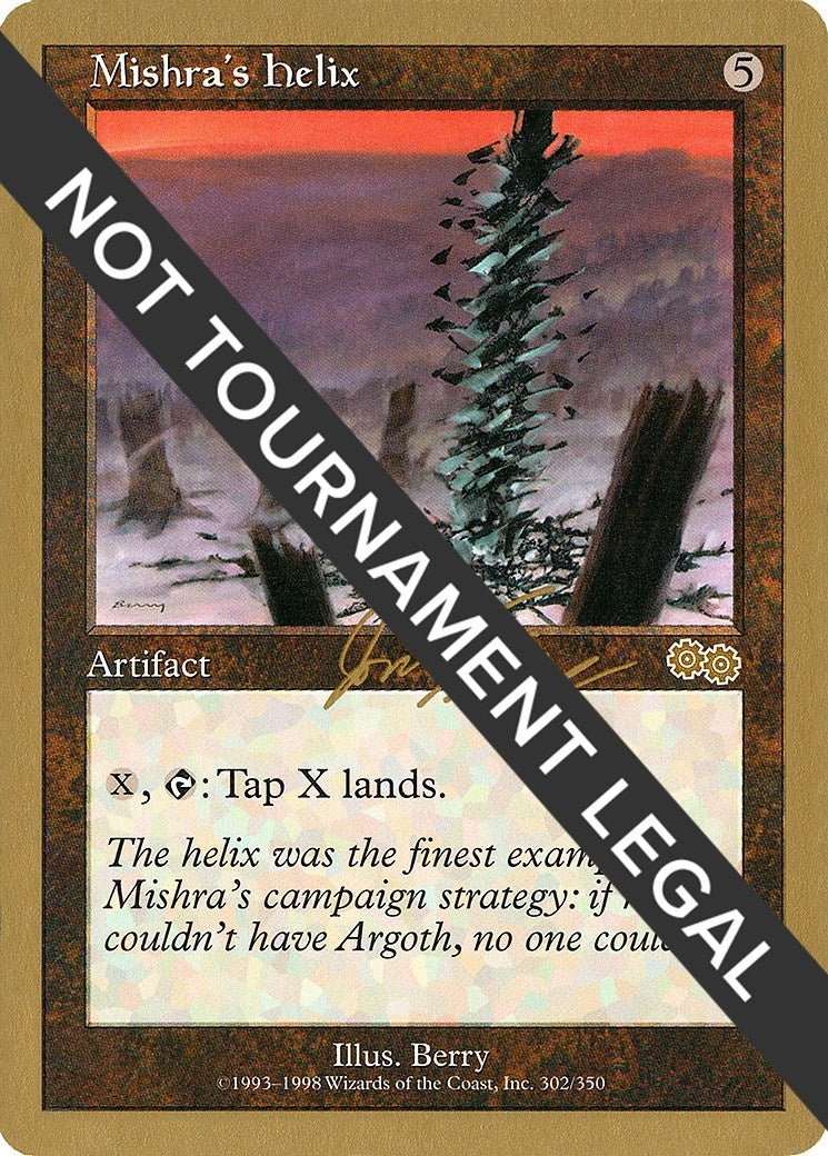 Mishra's Helix - 2000 Jon Finkel (USG) (World Championship Decks)