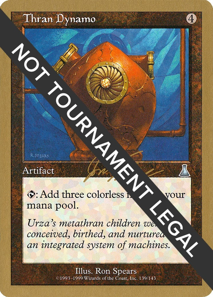 Thran Dynamo - 2000 Jon Finkel (UDS) (World Championship Decks)