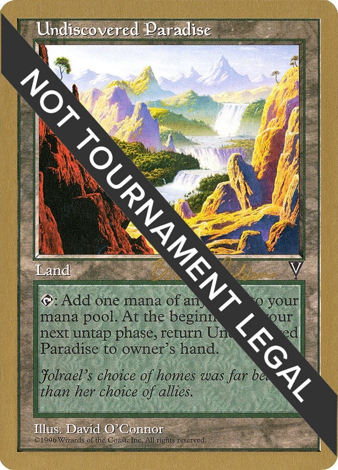 Undiscovered Paradise - 1998 Brian Selden (VIS) (World Championship Decks)