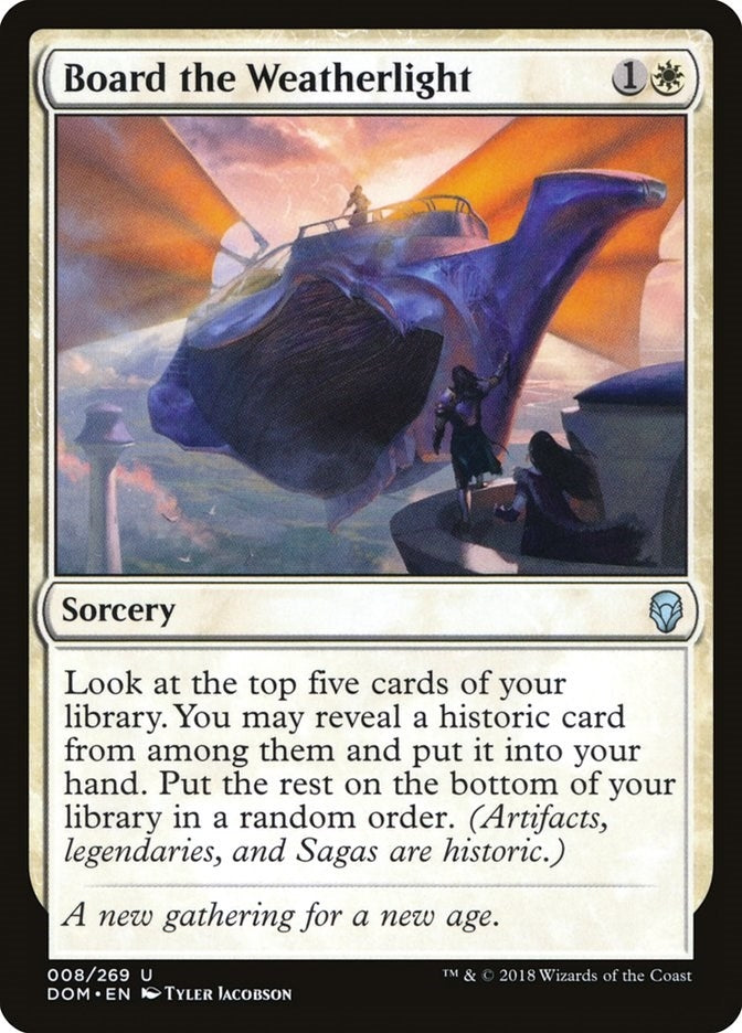 Board the Weatherlight (8) (Dominaria)