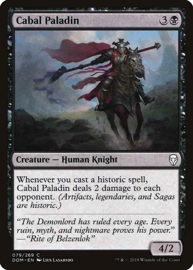 Cabal Paladin (79) (Dominaria)