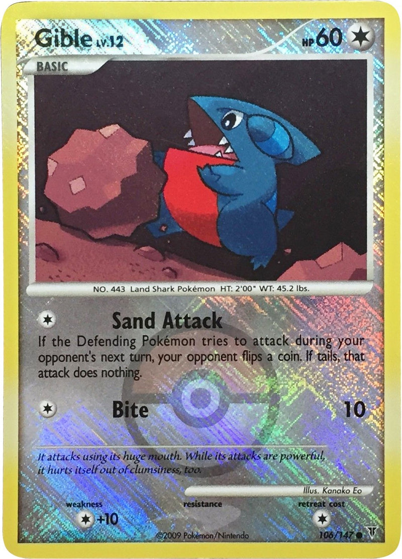 Image for Gible - 106/147 (Championship Promo) (106/147) (League & Championship Cards) - Pokemon