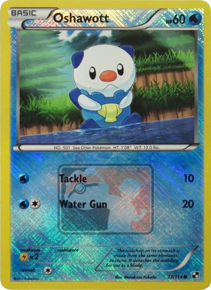 Image for Oshawott - 27/114 (League Promo) (027/114) (League & Championship Cards) - Pokemon