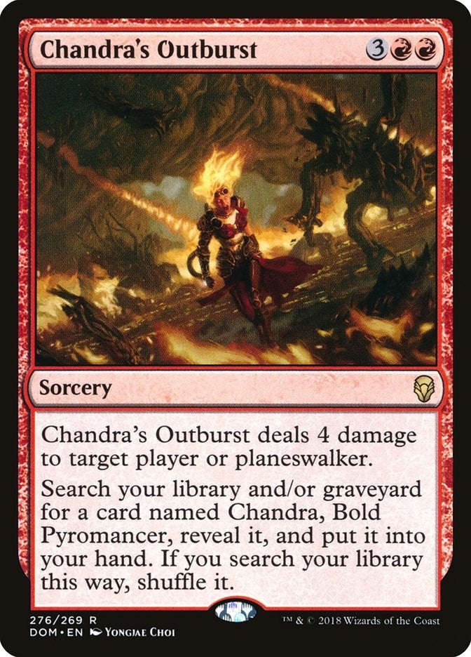 Chandra's Outburst (276) (Dominaria)