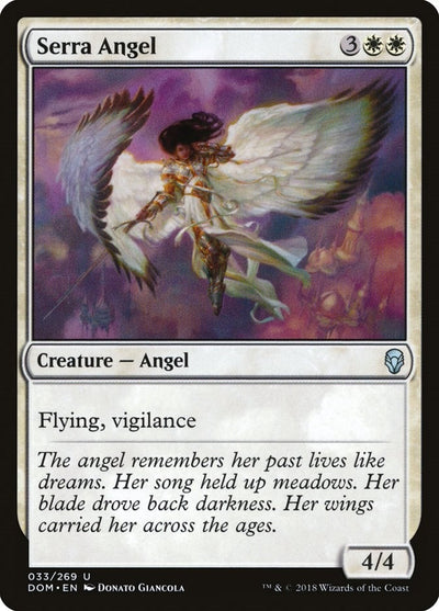Serra Angel (33) (Dominaria)