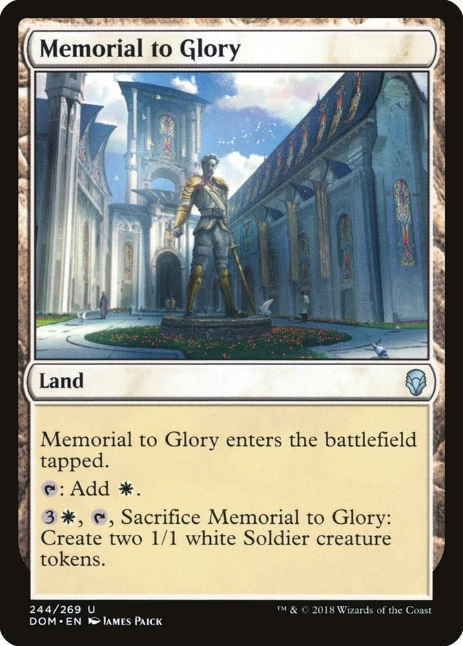 Memorial to Glory (244) (Dominaria)