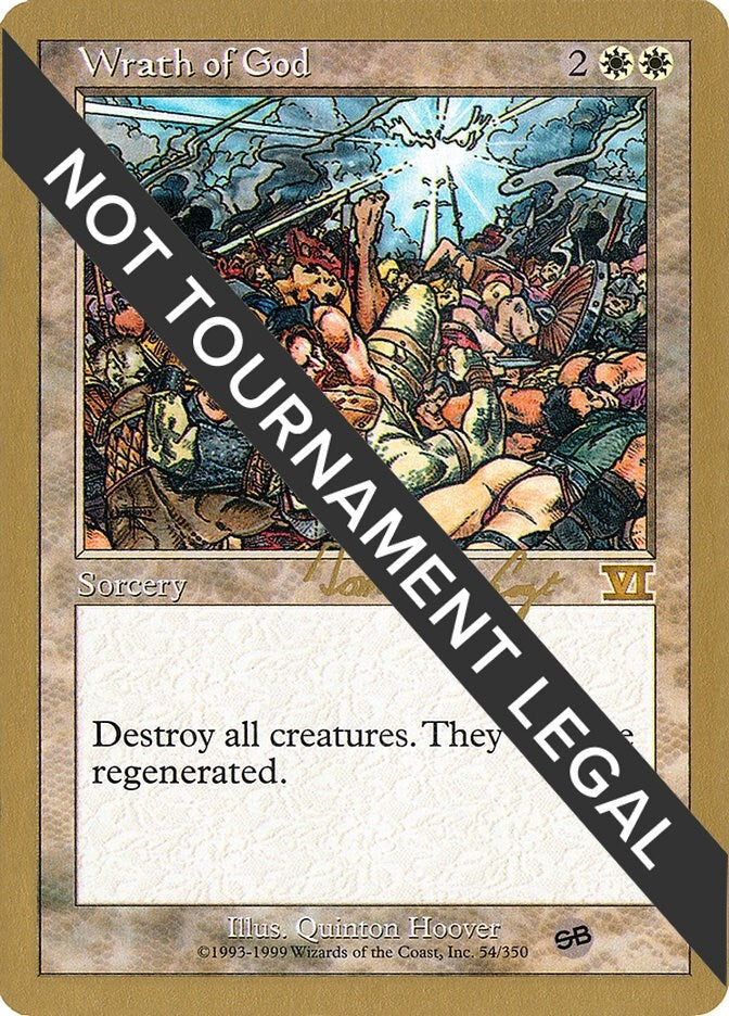 Image for Wrath of God - 2000 Tom van de Logt (6ED) (SB) - Magic: The Gathering