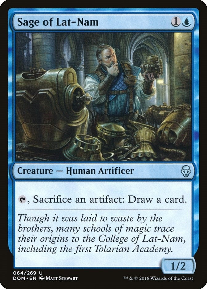 Sage of Lat-Nam (64) (Dominaria)