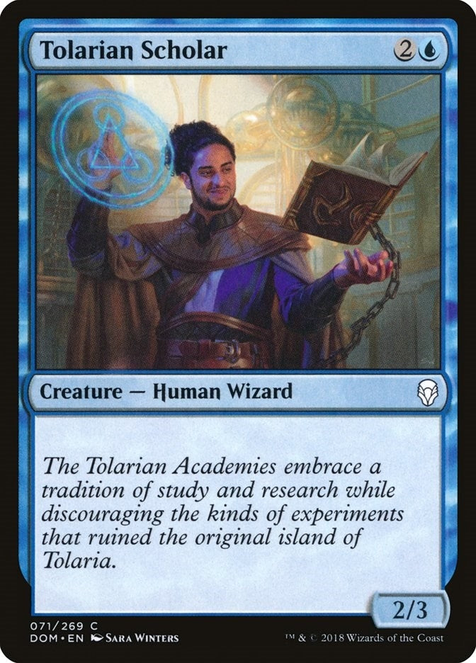 Image for Tolarian Scholar (71) - Magic: The Gathering