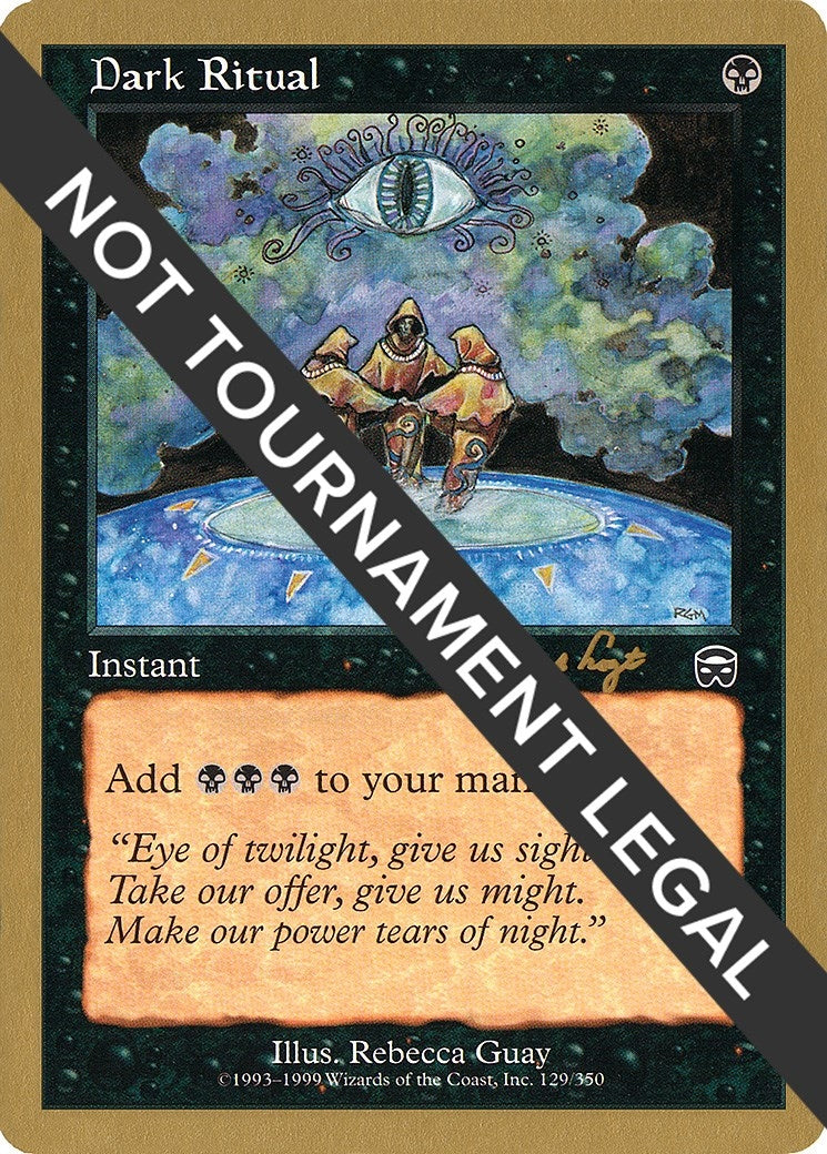 Dark Ritual - 2001 Tom van de Logt (MMQ) (World Championship Decks)