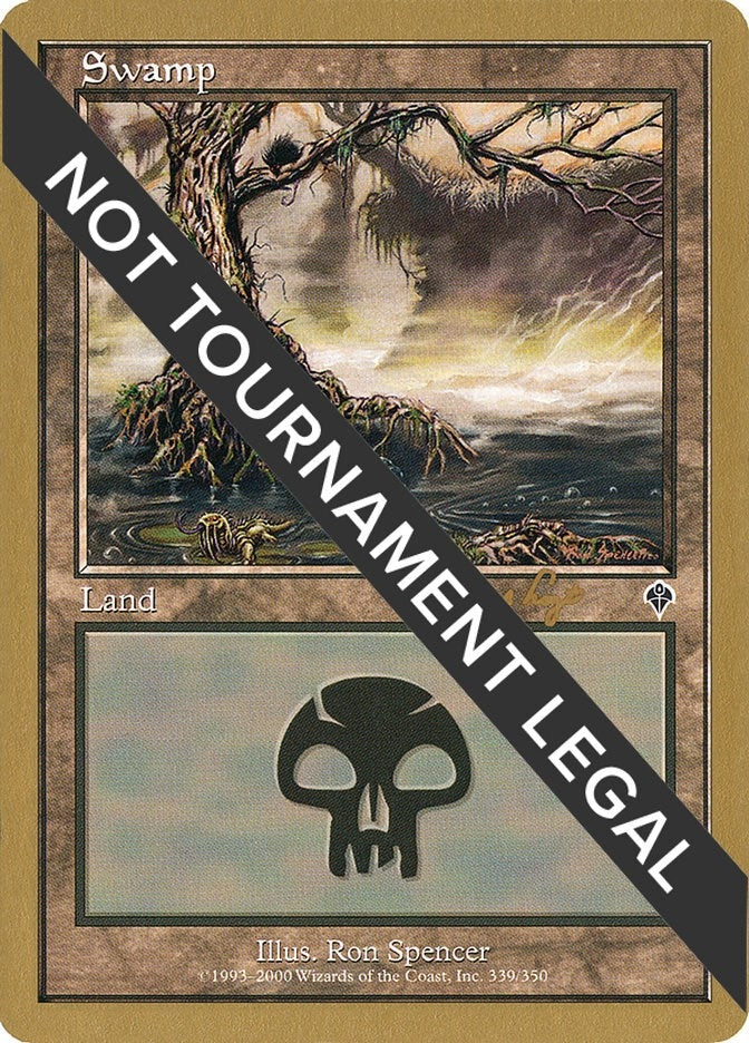 Swamp (339) - 2001 Tom van de Logt (INV) (World Championship Decks)