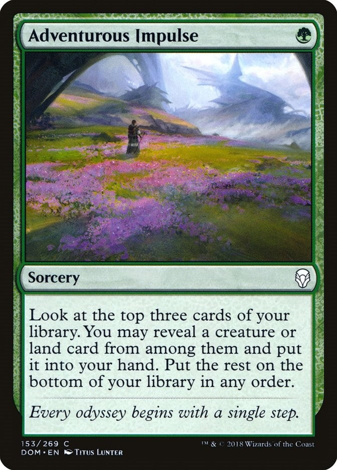 Adventurous Impulse (153) (Dominaria)