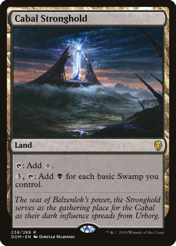 Cabal Stronghold (238) (Dominaria)