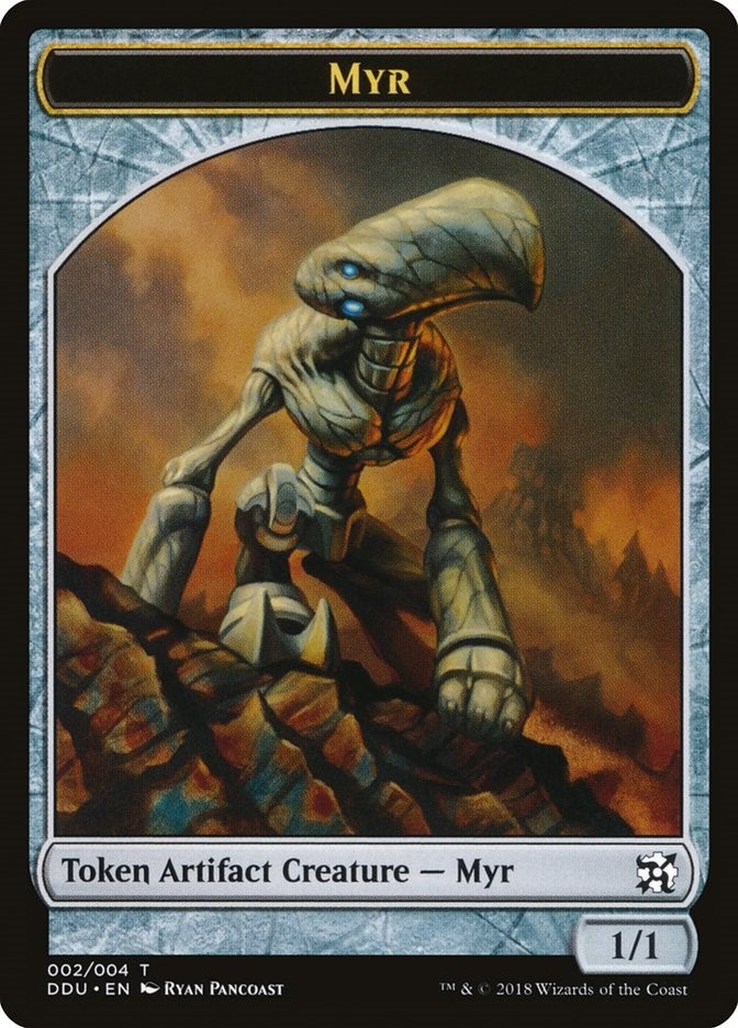 Myr Token (2) (Duel Decks: Elves vs. Inventors)