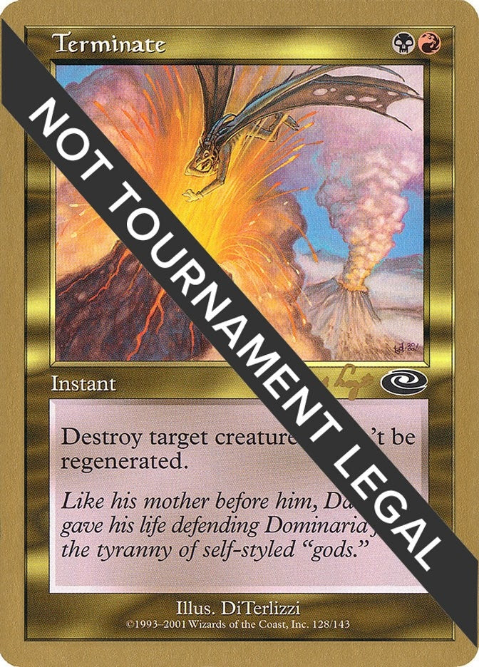 Terminate - 2001 Tom van de Logt (PLS) (World Championship Decks)