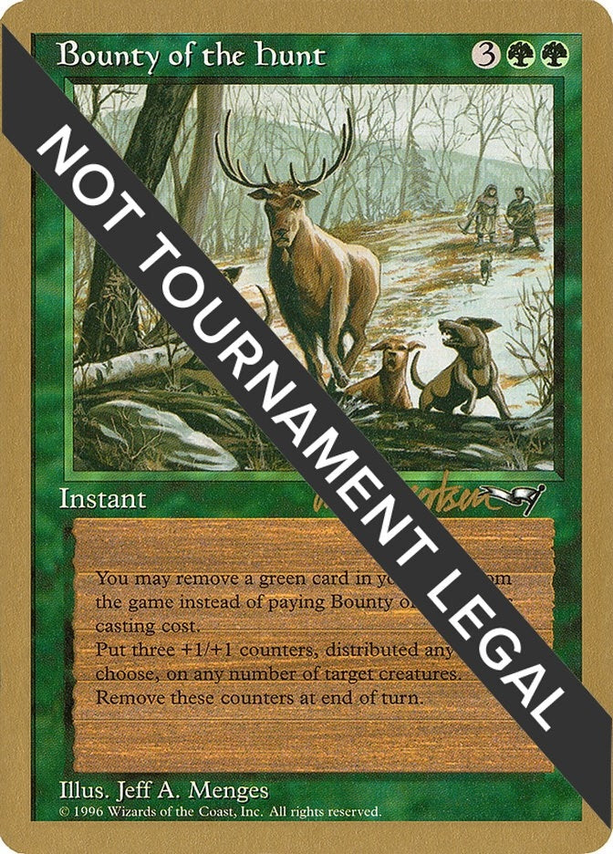 Bounty of the Hunt - 1997 Svend Geertsen (ALL) (SB) (World Championship Decks)