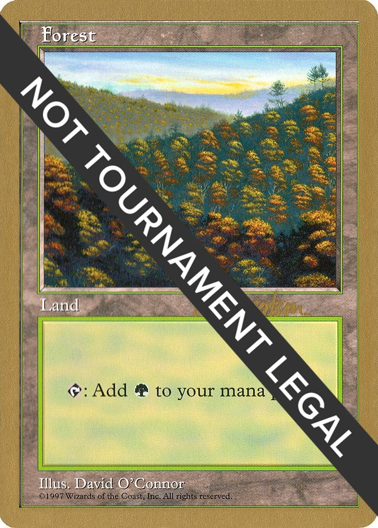 Forest (419) - 1997 Svend Geertsen (5ED) (World Championship Decks)