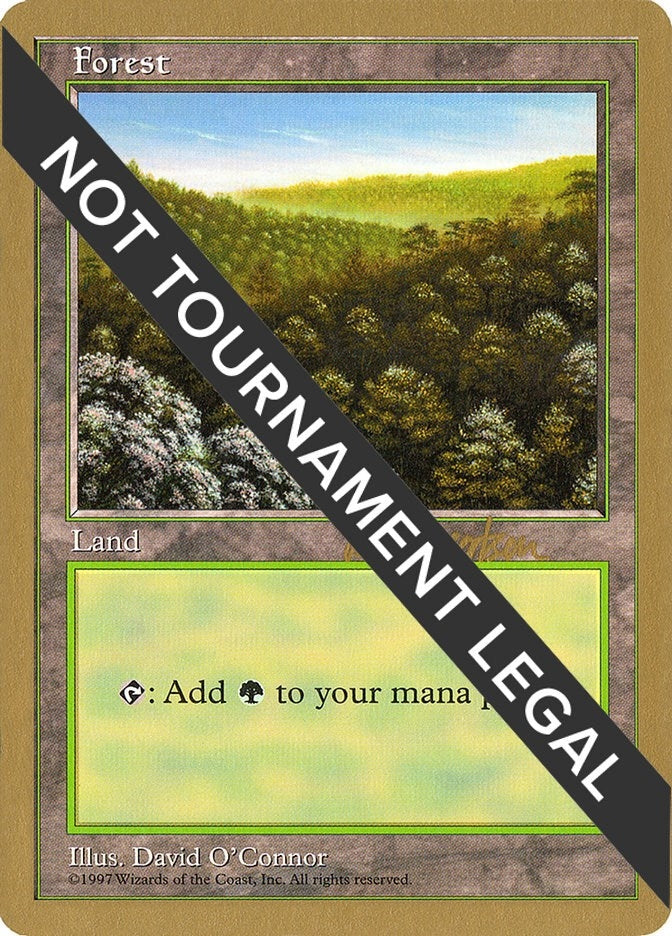 Forest (417) - 1997 Svend Geertsen (5ED) (World Championship Decks)