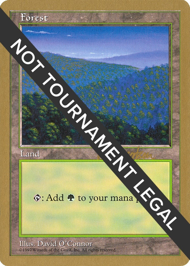 Forest (418) - 1997 Svend Geertsen (5ED) (World Championship Decks)