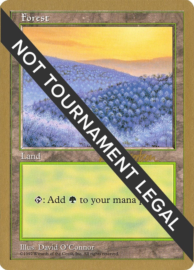 Forest (420) - 1997 Svend Geertsen (5ED) (World Championship Decks)