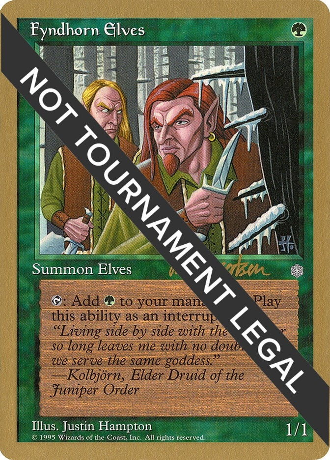 Fyndhorn Elves - 1997 Svend Geertsen (ICE) (World Championship Decks)
