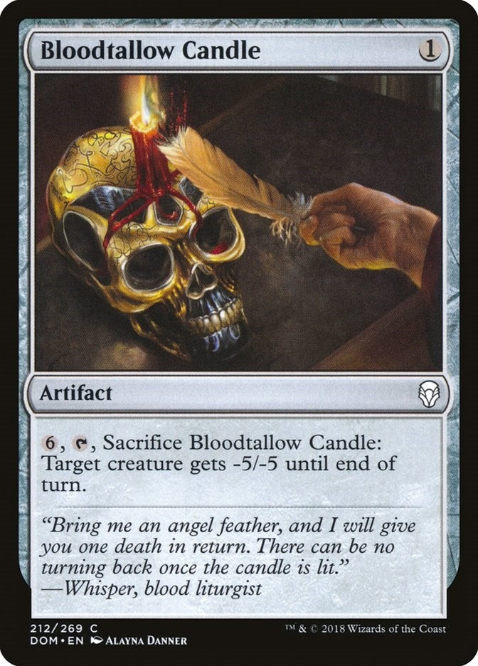 Bloodtallow Candle (212) (Dominaria)