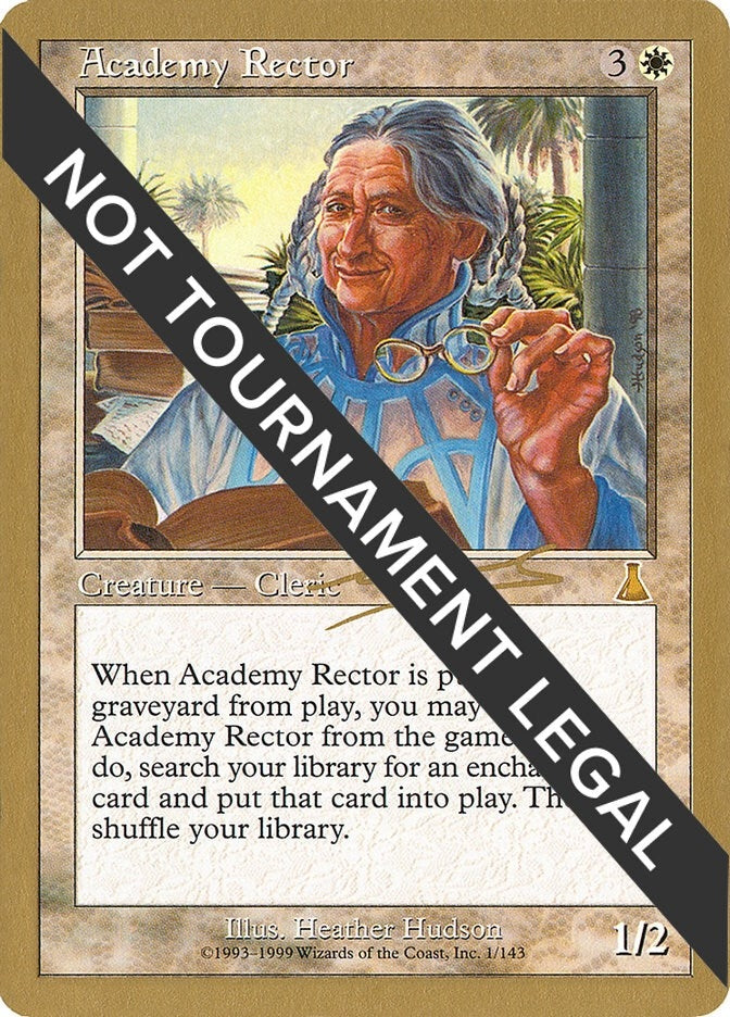 Academy Rector - 2000 Nicolas Labarre (UDS) (World Championship Decks)