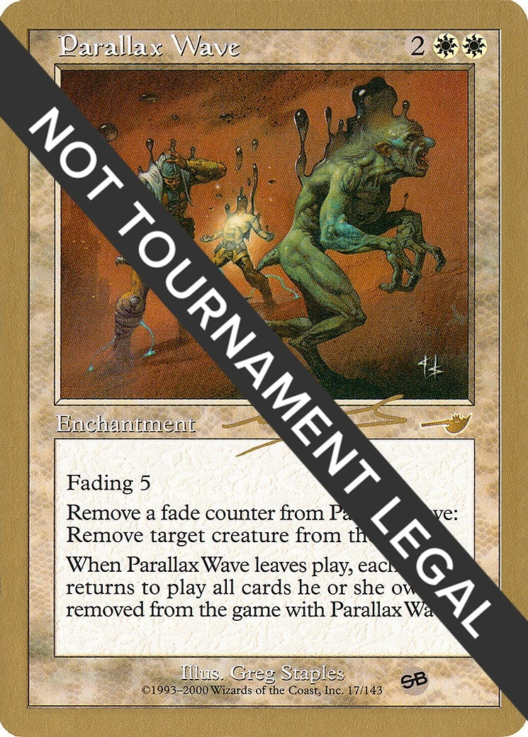 Parallax Wave - 2000 Nicolas Labarre (NMS) (SB) (World Championship Decks)